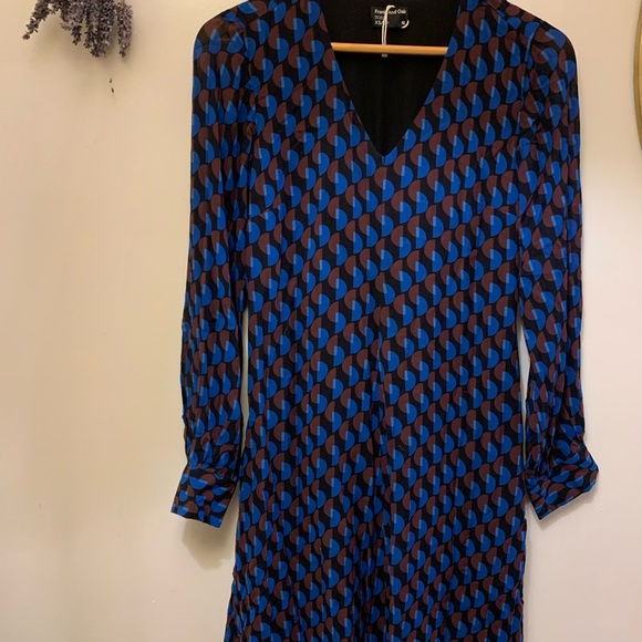 BNWOT Frank & Oak holiday party mini dress, chiffon - Picture 3 of 7